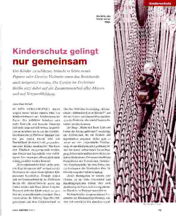 Vorschauseite 1: Kinderschutz gelingt nur gemeinsam