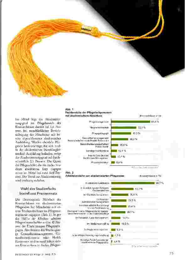 Vorschauseite 2: MIT BACHELOR IN DIE PFLEGELEITUNG