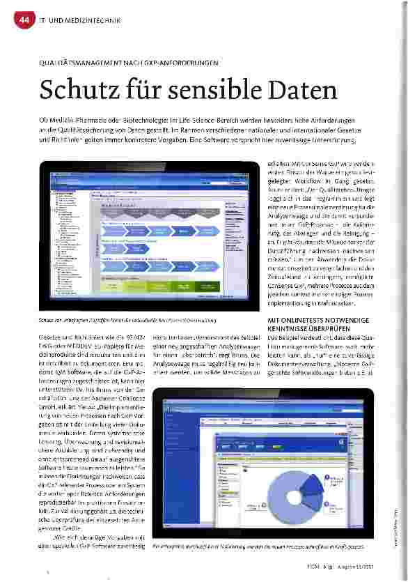 Vorschauseite 1: Schutz für sensible Daten