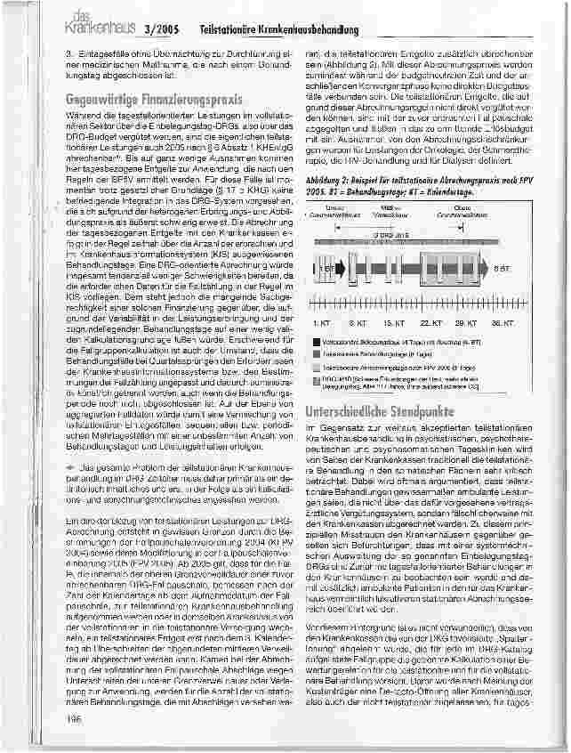 Vorschauseite 3: Teilstationäre Krankenhausbehandlung im DRG-ZeitalterMedizinische Notwendigkeit trotz unklar definierter Schnittstellen