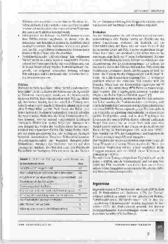Vorschauseite 4: Evaluationsbasierte Optimierung der Lehre
