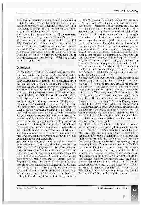 Vorschauseite 6: Evaluationsbasierte Optimierung der Lehre