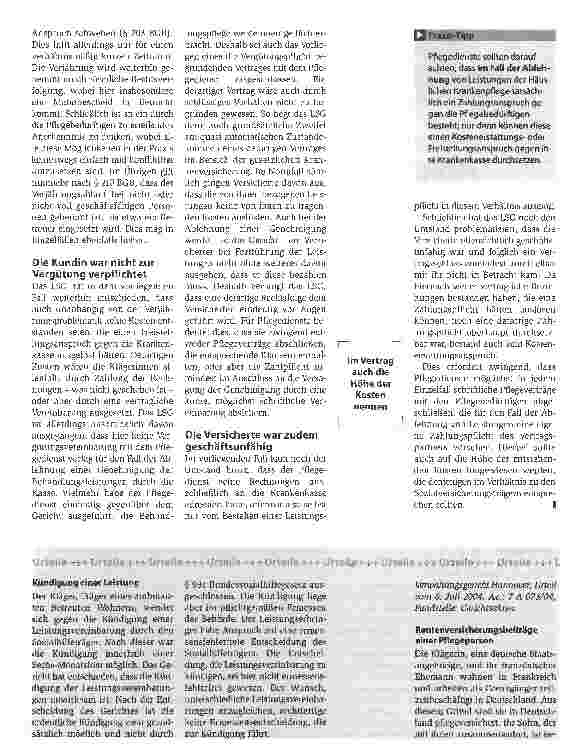 Vorschauseite 2: Rechtsprechung zur Kostenübernahme bei SGB V-LeistungenFestlegen, wer zahlt