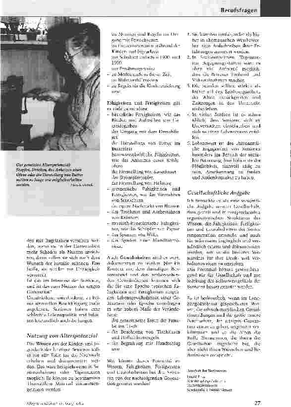 Vorschauseite 2: Unnütze Alte?