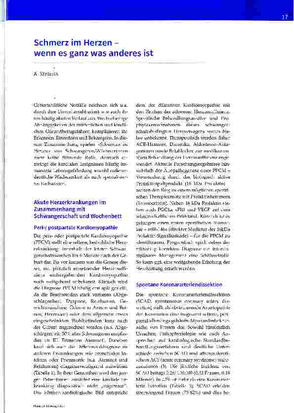 Vorschauseite 1: Schmerz im Herzen - wenn es ganz was anderes ist