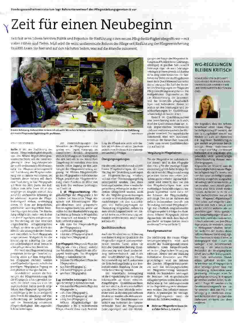 Vorschauseite 1: Zeit für einen Neubeginn