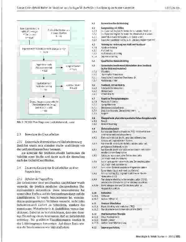 Vorschauseite 3: S2e-Leitlinie »Rehabilitation der Mobilität nach Schlaganfall (ReMoS)« Kurzfassung der Konsensusversion