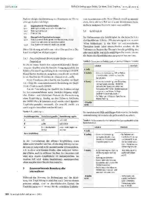 Vorschauseite 4: S2e-Leitlinie »Rehabilitation der Mobilität nach Schlaganfall (ReMoS)« Kurzfassung der Konsensusversion