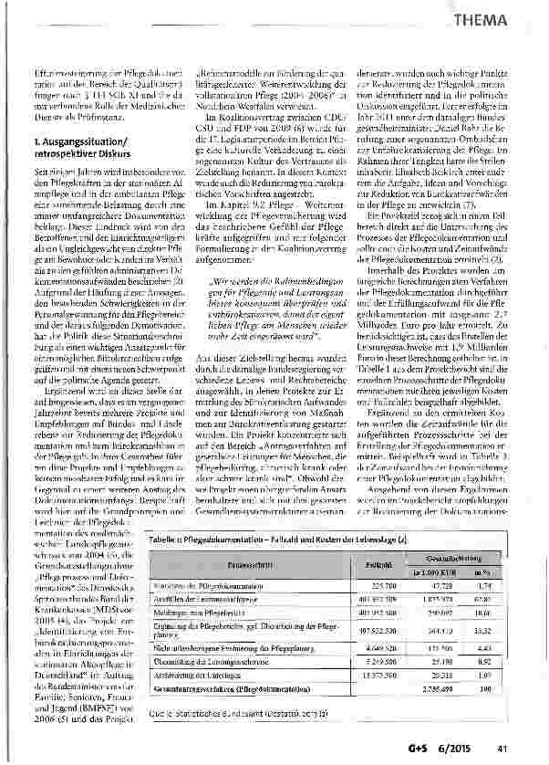 Vorschauseite 2: Welche Auswirkungen hat das Strukturmodell „Effizienzsteigerung der Pflegedokumentation auf die Qualitätsprüfungen nach §114 SGB XI?