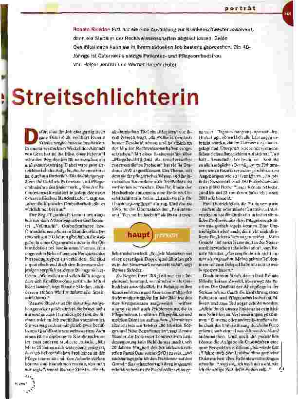 Vorschauseite 2: Die Streitschlichterin