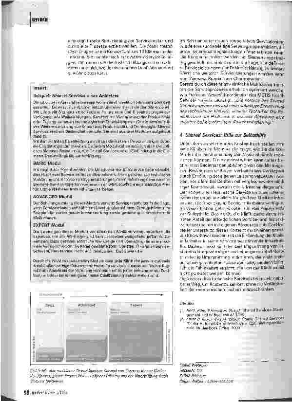 Vorschauseite 4: Kooperativer technischer Service