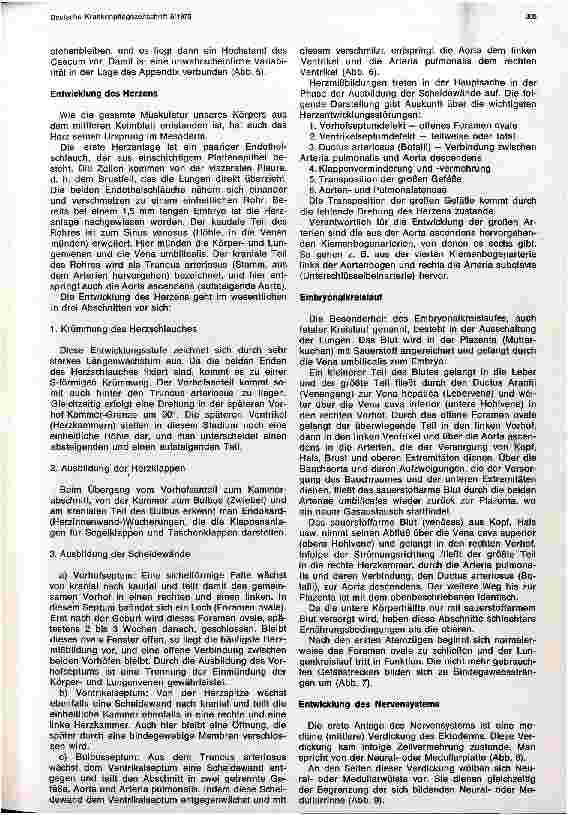 Vorschauseite 6: Die Entstehung des menschlichen Lebens - Embryologie