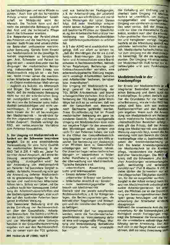 Vorschauseite 2: Rechtliche Probleme beim Einsatz von Medizintechnik