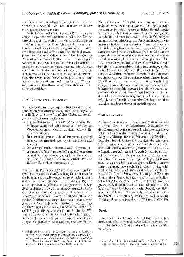 Vorschauseite 6: Zugang gewinnen - Rekrutierungphase als Herausforderung