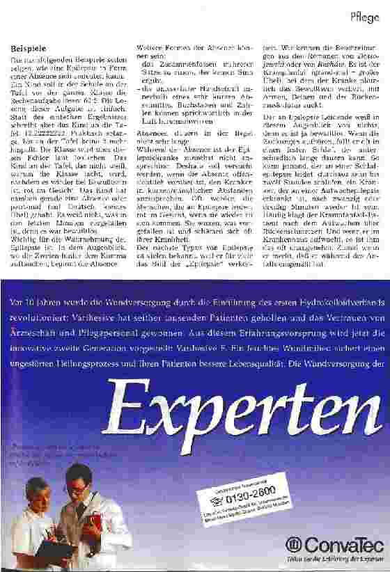 Vorschauseite 2: Der Epilepsiekranke im Krankenhaus