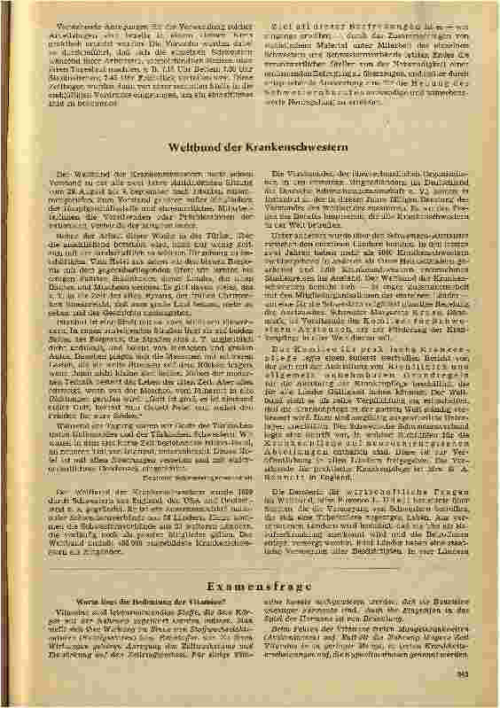 Vorschauseite 4: Zur Entlastung der Krankenschwester