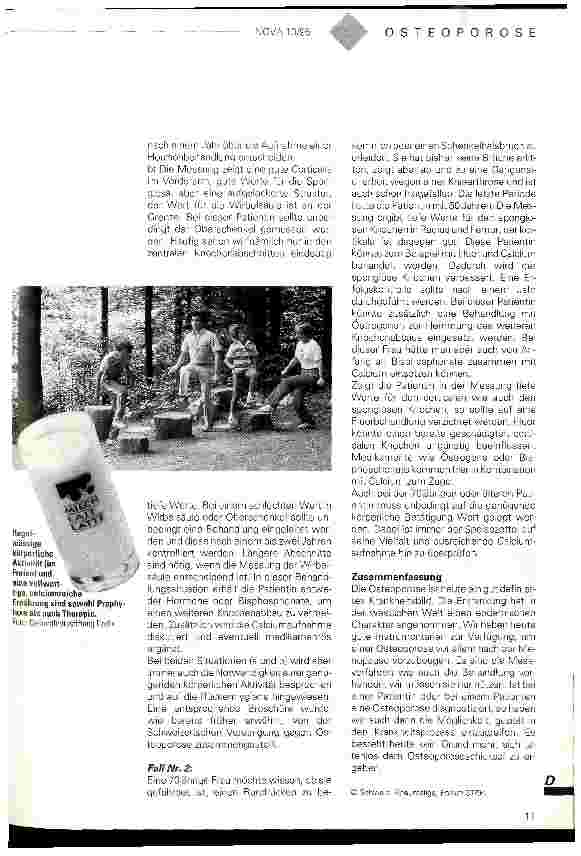 Vorschauseite 6: Osteoporose Definition, Diagnose und Therapie