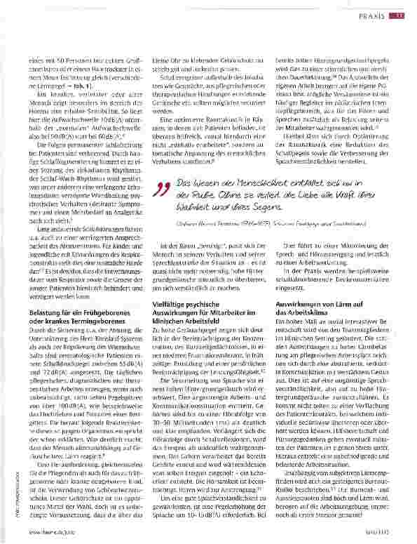 Vorschauseite 2: Ruhe, bitte!