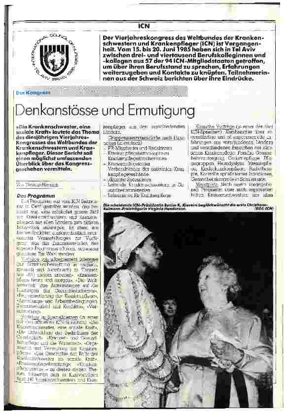 Vorschauseite 1: Denkanstösse und Ermutigung