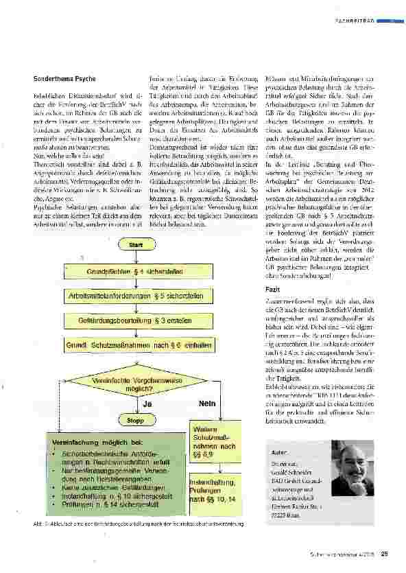 Vorschauseite 4: Gefährdungsbeurteilung ist Grundlage