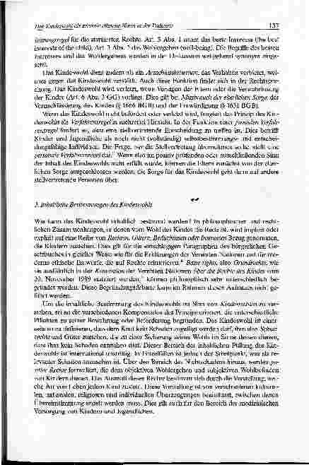 Vorschauseite 5: Das Kindeswohl als zentrale ethische Norm in der Pädiatrie
