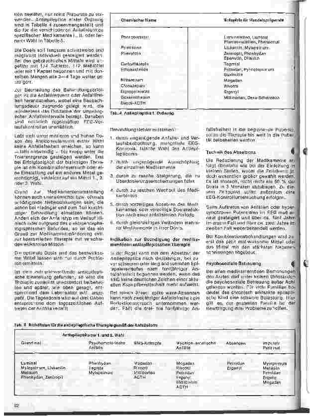 Vorschauseite 3: Kinderheilkunde 43.Folge: Die cerebralen Anfallsleiden im Kindesalter - Diagn./Therapie