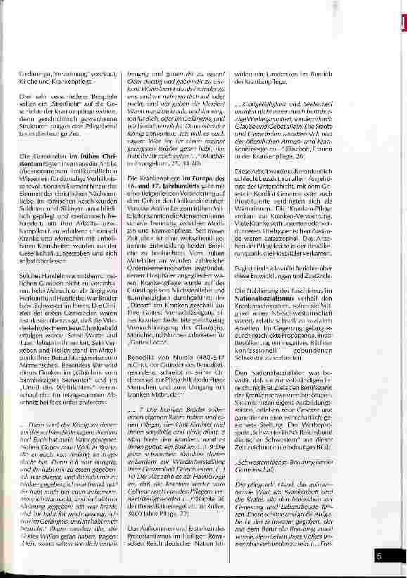Vorschauseite 4: Im Mittelpunkt: Der Mensch? Vom Werden der Pflege Teil 1