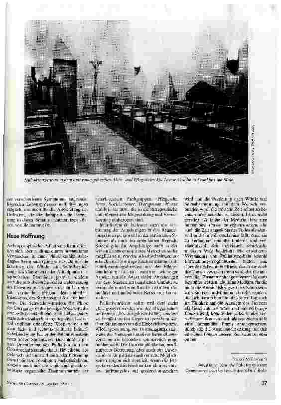 Vorschauseite 3: Würdiges Sterben Palliativmedizin und Anthroposophie