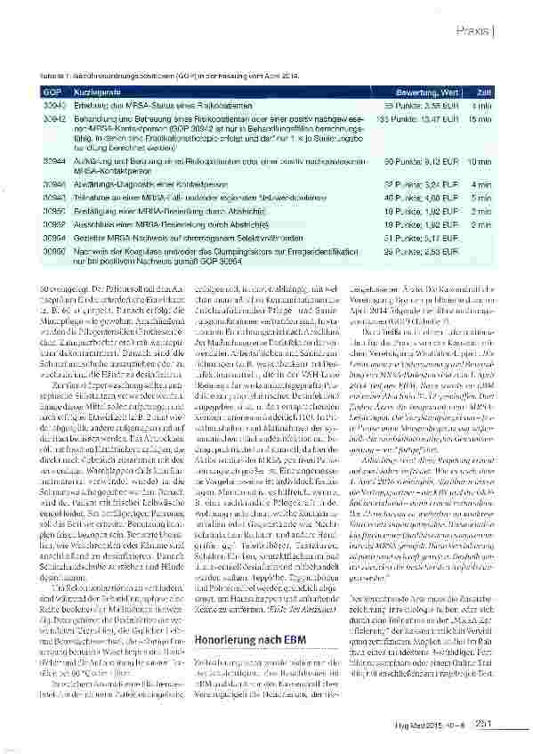 Vorschauseite 4: Sanierung von Patienten mit MRSA-Nachweis im häuslichen Umfeld