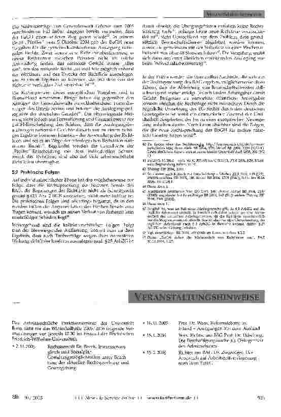 Vorschauseite 5: Die Vergütung von Bereitschaftsdiensten