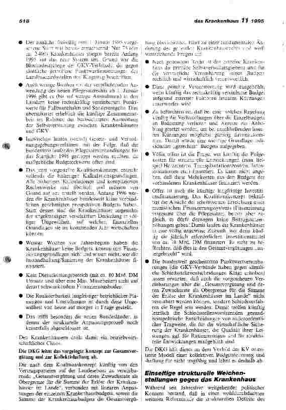 Vorschauseite 3: Mehr Ärzte in Krankenhäusern als in freier Praxis