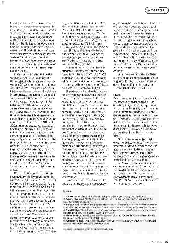 Vorschauseite 6: Häufigste Infektion im Akutspital