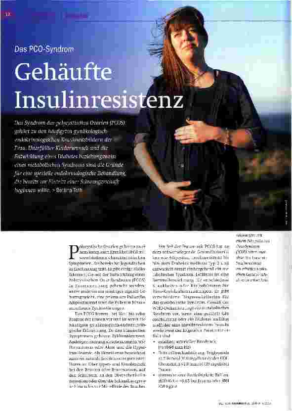 Vorschauseite 1: Gehäufte Insulinresistenz