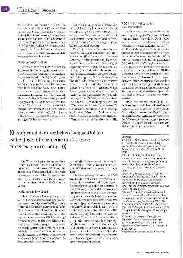 Vorschauseite 3: Gehäufte Insulinresistenz
