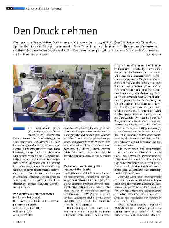 Vorschauseite 1: Den Druck nehmen