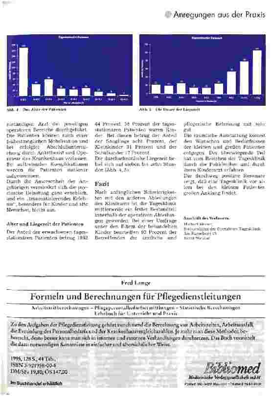 Vorschauseite 3: Organisation einer operativen Tagesklinik