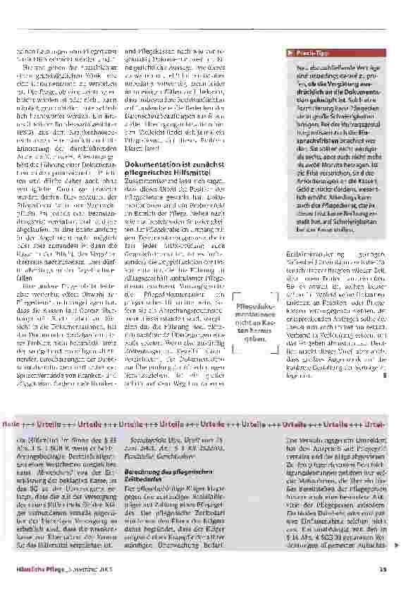 Vorschauseite 2: Auf die Verträge kommt es anUrteil: Dokumentation ist keine Abrechnungsgrundlage