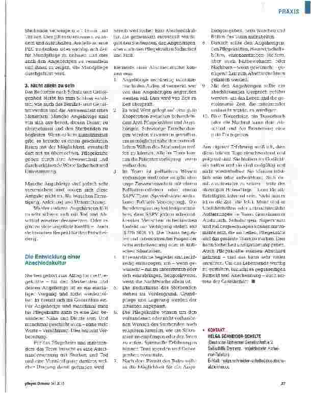 Vorschauseite 4: Der lange Abschied