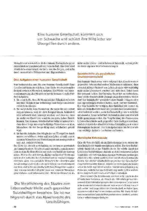 Vorschauseite 5: Die Gesellschaft und ihre präventive Verantwortung in der Suizidproblematik