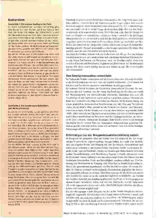 Vorschauseite 3: Wenn Bilder erzählen