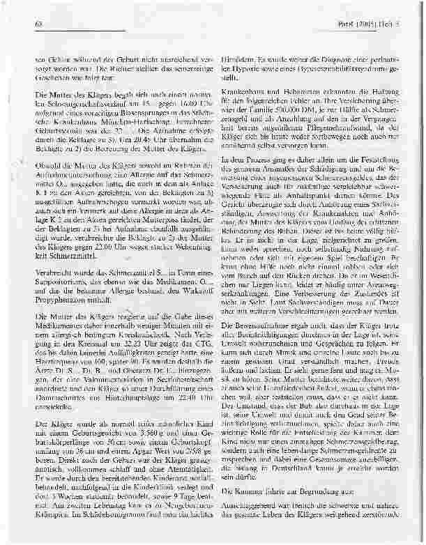 Vorschauseite 2: Junge erhält 350.000 € Schmerzensgeld und zusätzliche Schmerzensgeldrente von 500 € pro Monat