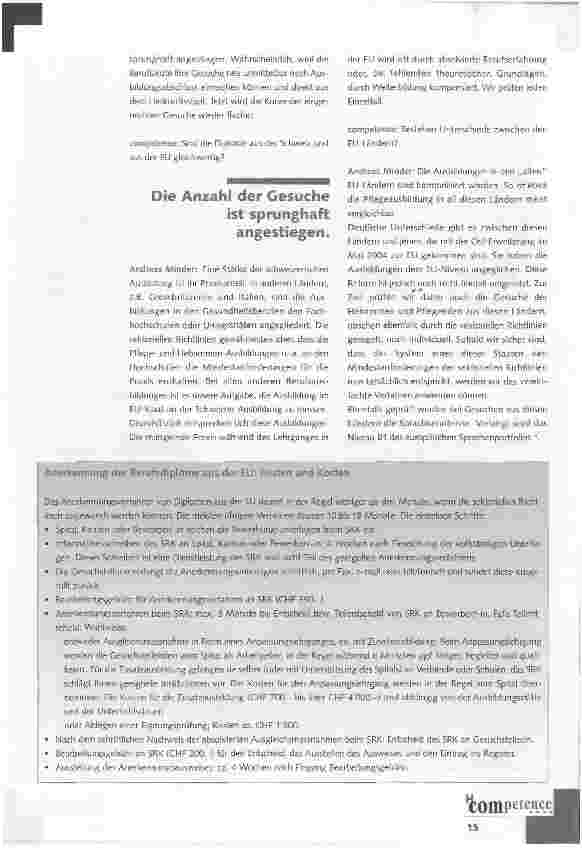 Vorschauseite 2: Das Anerkennungsverfahren im Detail