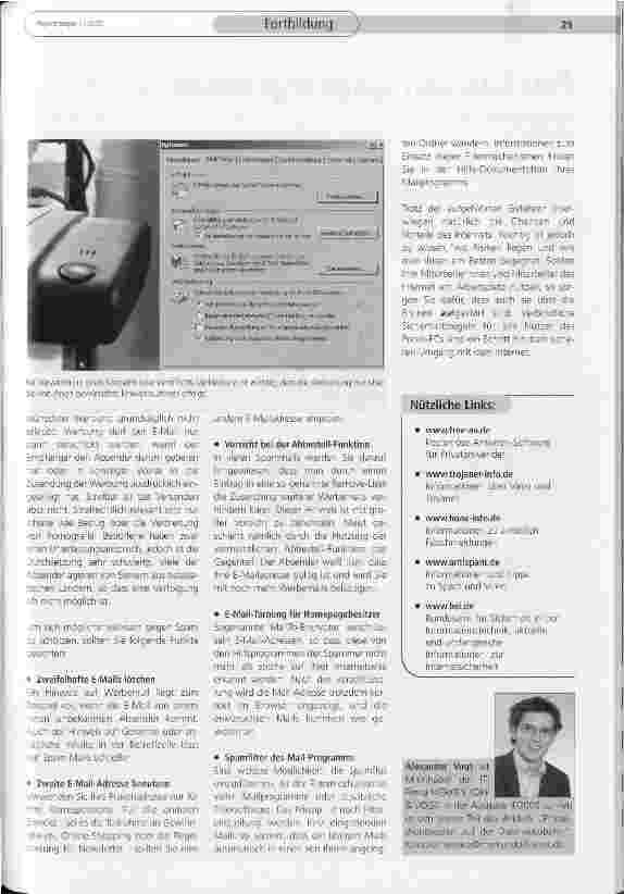 Vorschauseite 4: Physiotherapeuten auf der Datenautobahn II