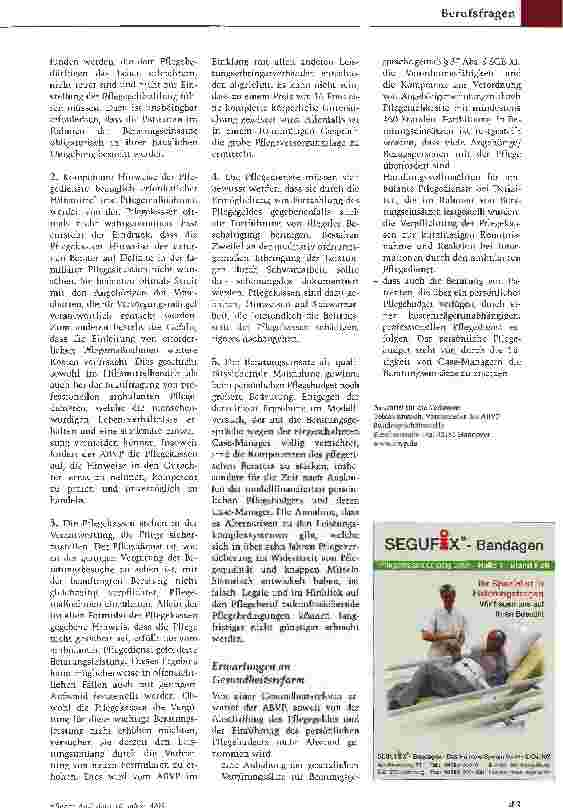 Vorschauseite 2: Das Beratungsgespräch gemäß § 37 Abs. 3 SGB XI