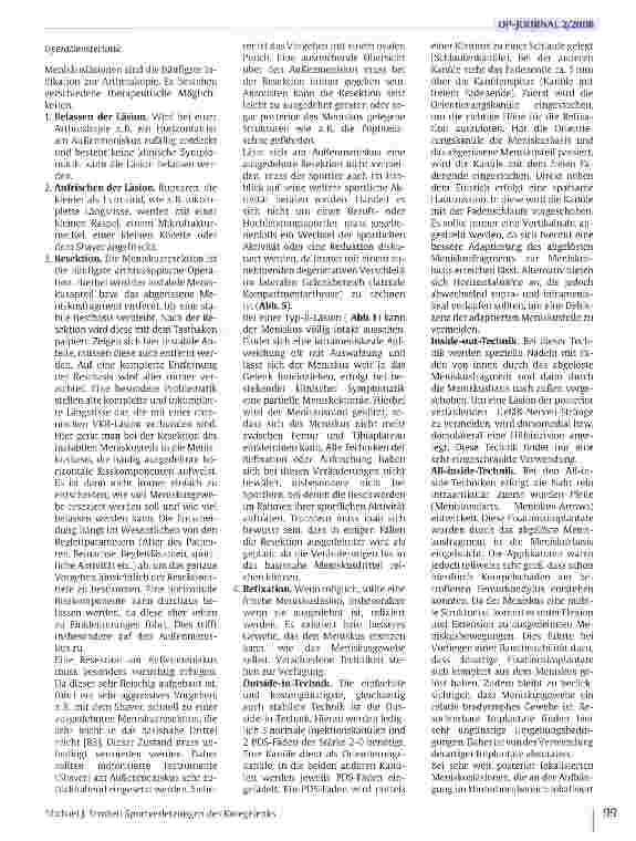 Vorschauseite 4: Sportverletzungen des Kniegelenks