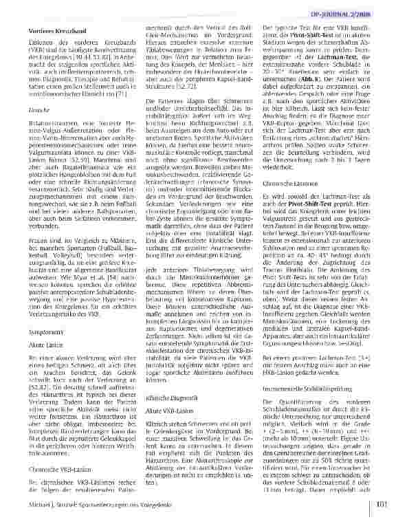 Vorschauseite 6: Sportverletzungen des Kniegelenks