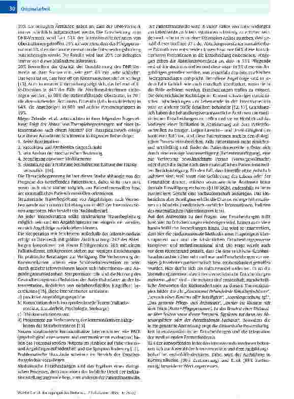 Vorschauseite 5: Bedingungen des Sterbens an Österreichs anästhesiologischen Intensivstationen, eine Querschnittuntersuchung