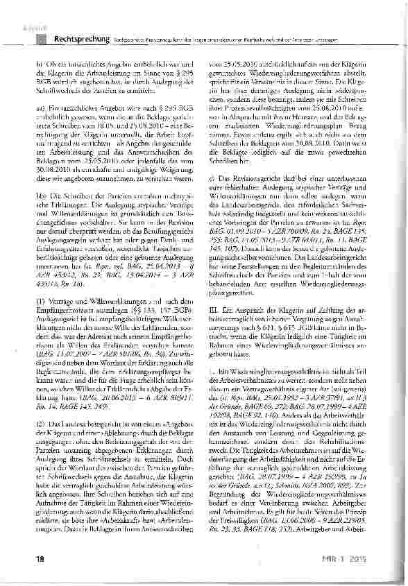 Vorschauseite 6: Konfessionelles Krankenhaus kann das Tragen eines islamischen Kopftuchs während der Arbeitszeit untersagen