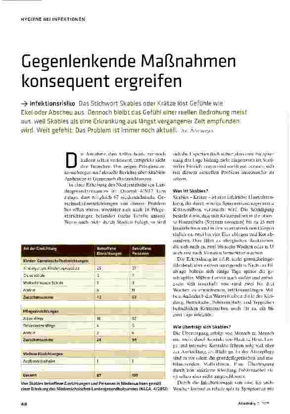 Vorschauseite 1: Gegenlenkende Maßnahmen konsequent ergreifen