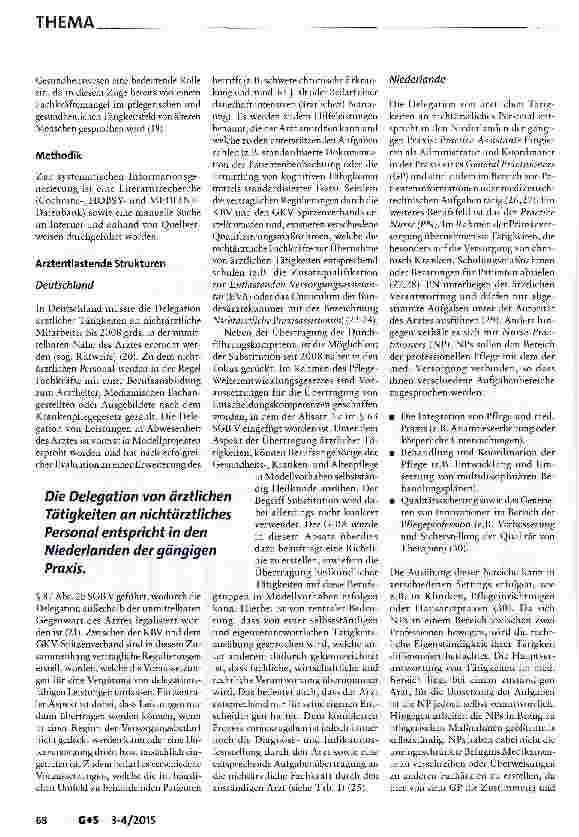 Vorschauseite 3: Arztentlastende Konzepte in schwer zu versorgenden Regionen in Deutschland: Ein Vergleich mit England und den Niederlanden